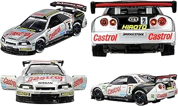ニスモ、日産 ミニカーセット オートスケールコレクション MR-03W-MM ザナヴィ ニスモ GT-R